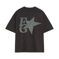 Fakegods Strar Boxy Tee Dark Grey