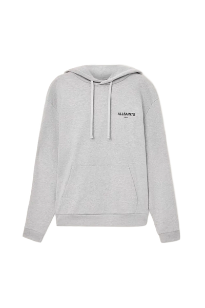 ALLSAINTS Sweat à capuche Halcyon gris chiné clair