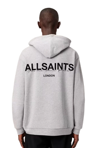 ALLSAINTS Sweat à capuche Halcyon gris chiné clair