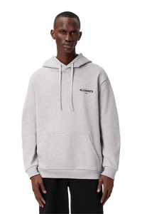 ALLSAINTS Sweat à capuche Halcyon gris chiné clair