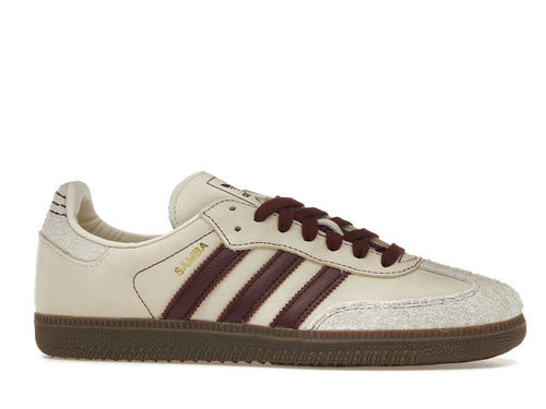 Adidas Samba OG Wonder White Maroon
