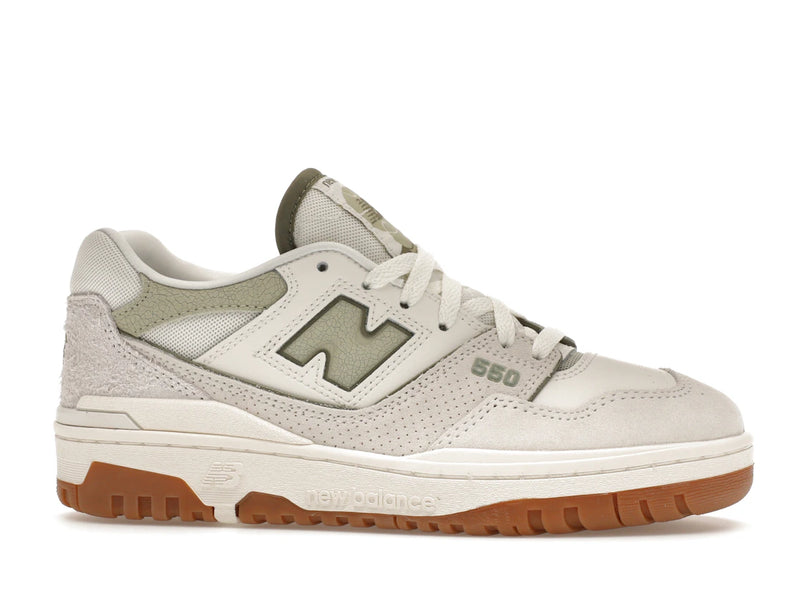 New Balance 550 White Olive Gum