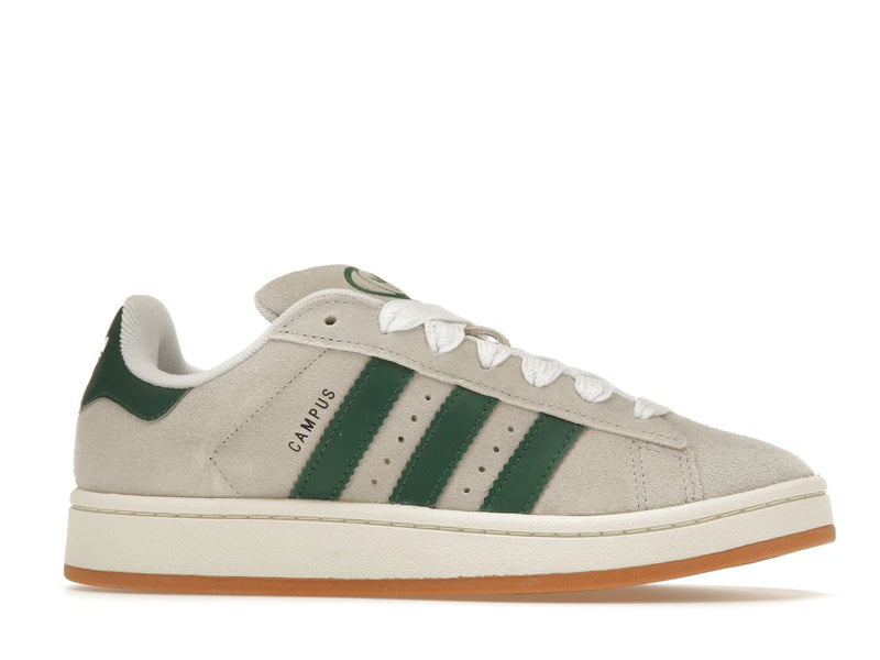 Adidas Campus 00s Crystal White Dark Green