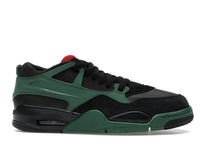 Air Jordan 4 RM Black Gorge Green University Red