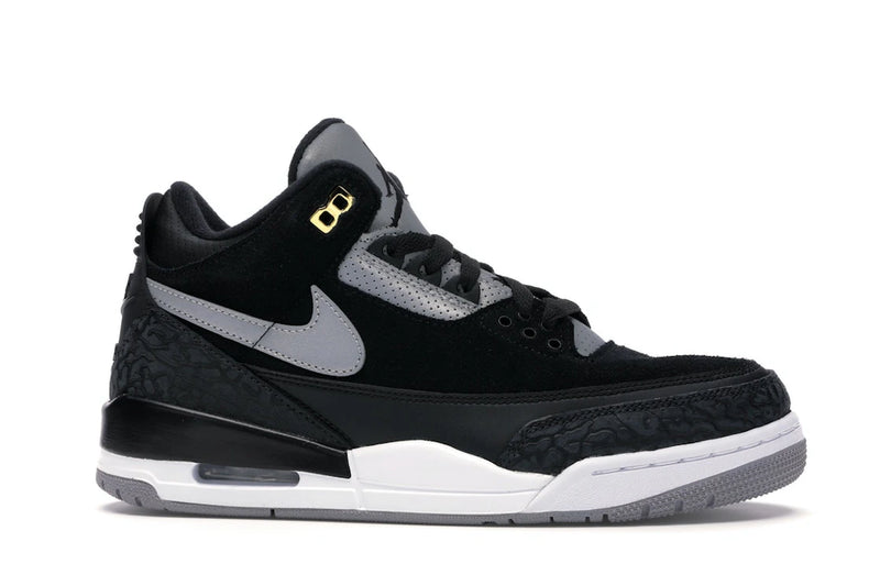 Air Jordan 3 Retro Tinker Black Cement Gold