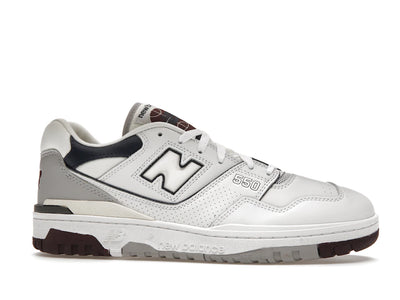 New Balance 550 White Natural Indigo Burgundy