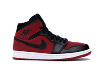 Air Jordan 1 Mid Gym Red Black