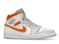 Air Jordan 1 Mid Starfish Pure Platinum