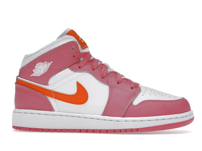 Air Jordan 1 Mid Pinksicle Safety Orange