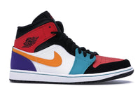 Air Jordan 1 Mid Bred Multi-Color