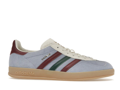 Adidas Gazelle Indoor Blue Dawn Collegiate Burgundy
