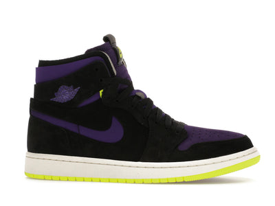Air Jordan 1 High Zoom Air CMFT Black Court Purple Lemon Venom