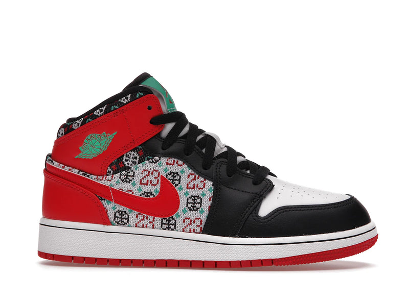 Air Jordan 1 Mid SE Ugly Christmas Sweater