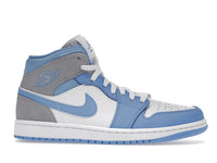 Air Jordan 1 Mid University Blue Grey