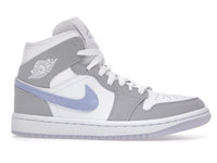 Air Jordan 1 Mid Wolf Grey Aluminum