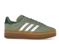 Adidas Gazelle Bold Silver Green Gum