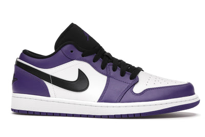 Air Jordan 1 Low Court Purple White