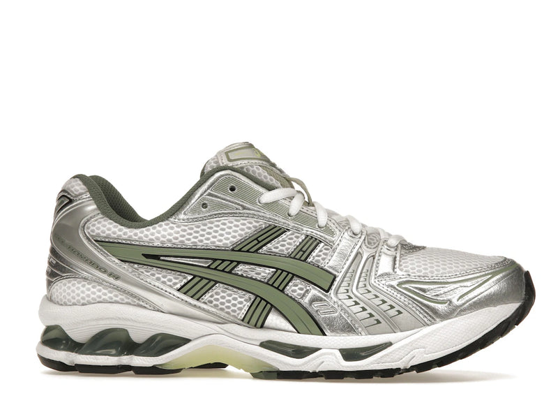 ASICS Gel-Kayano 14 White Pure Silver Slate Grey Sage