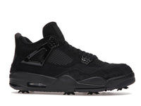 Air Jordan 4 Retro Golf Black Cat Pony Hair