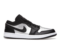 Air Jordan 1 Low SE Black Metallic Silver