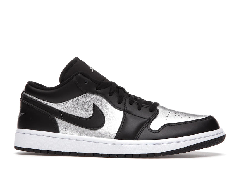 Air Jordan 1 Low SE Black Metallic Silver