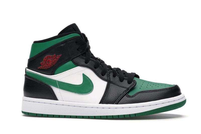 Air Jordan 1 Mid Green Toe