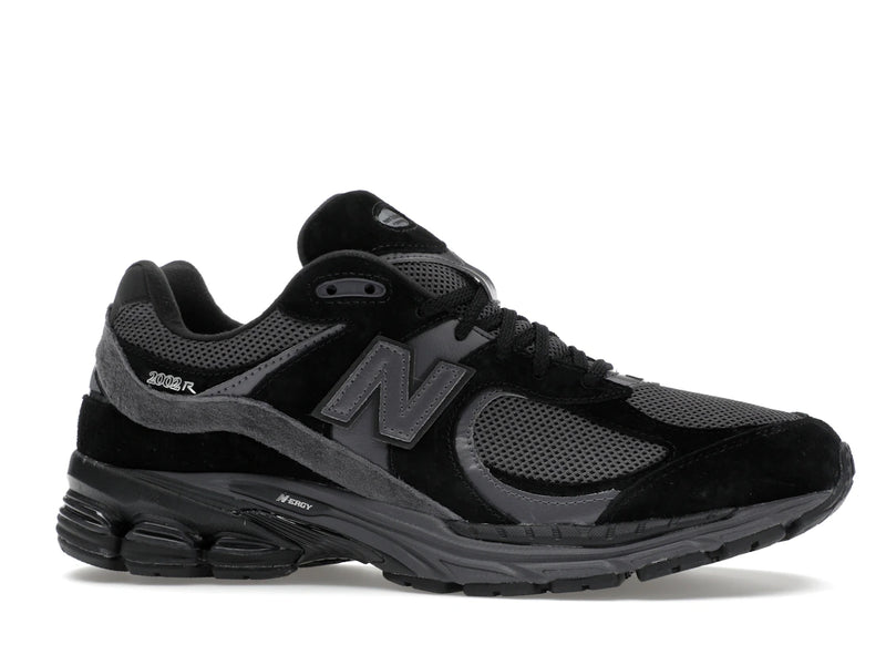 New Balance 2002R Black Dark Grey
