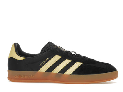 Adidas Gazelle Indoor Black Almost Yellow Gum