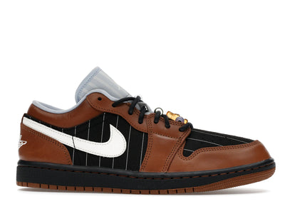 Air Jordan 1 Low SE Black Sail Light British Tan