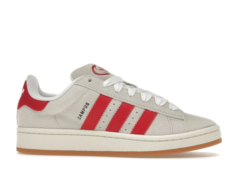 Adidas Campus 00s Crystal White Better Scarlet