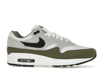 Nike Air Max 1 White Black Medium Olive