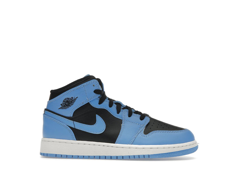 Air Jordan 1 Mid University Blue Black