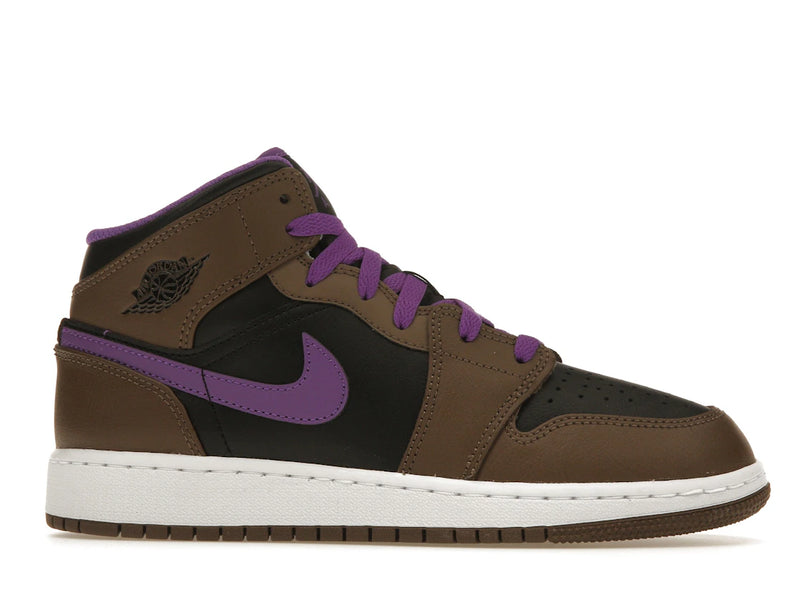 Air Jordan 1 Mid Purple Mocha