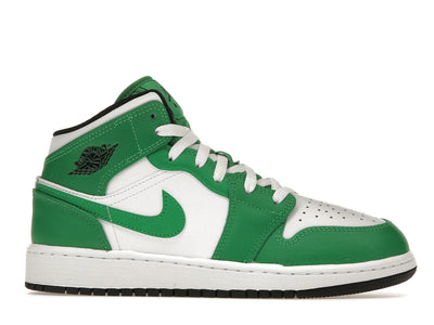Air Jordan 1 Mid Lucky Green