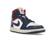 Air Jordan 1 Mid French Blue Gym Red