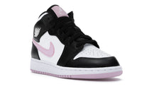 Air Jordan 1 Mid White Black Light Arctic Pink