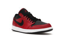 Air Jordan 1 Low Reverse Bred Pebbled Swoosh