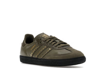 Adidas Samba OG Studded Stripes Dark Khaki Black