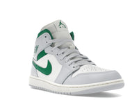 Air Jordan 1 Mid White Pure Platinum Pine Green