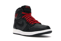 Air Jordan 1 Retro High Black Satin Gym Red