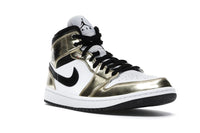 Air Jordan 1 Mid Metallic Gold Black White