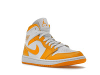 Air Jordan 1 Mid White University Gold