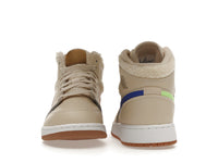 Air Jordan 1 Mid Utility Fleece Pearl White
