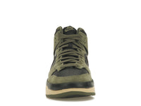 Nike Dunk High Up Medium Olive Black Velvet Brown Wolf Grey