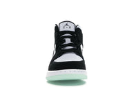 Air Jordan 1 Mid White Black Teal Tint