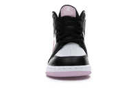Air Jordan 1 Mid White Black Light Arctic Pink