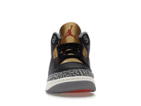 Air Jordan 3 Retro Black Cement Gold