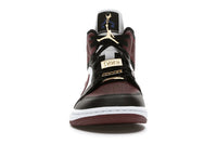 Air Jordan 1 Mid SE Black Dark Beetroot