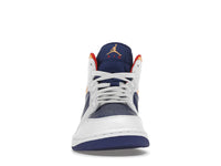 Air Jordan 1 Mid Royal Blue Laser Orange