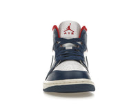 Air Jordan 1 Mid French Blue Gym Red